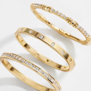 Maddie 18K Ring Set-Gold